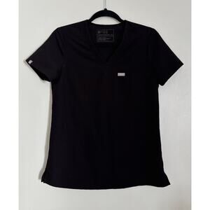 Black Women's Figs Catarina One Pocket Scrub Top XS
